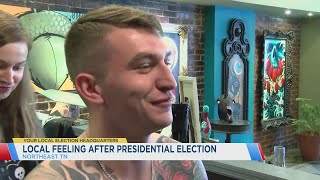 Tri Cities voters react to Trumps win [upl. by Hanyaz843]