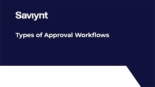 Lesson 27  Types of Approval Workflows [upl. by Gnap324]