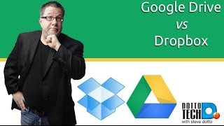 Dropbox vs Google Drive [upl. by Nodnarb]