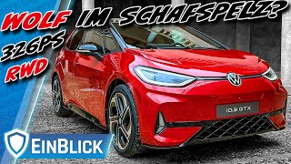 326 PS amp HECKANTRIEB VW ID3 GTX  Ist der kompakte Stromer sportlicher als der Golf GTI [upl. by Fletch]