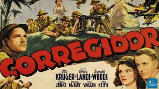 Corregidor 1943  War Film  Otto Kruger Elissa Landi Donald Woods [upl. by Most]