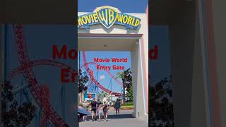 Movie World Main Entrance warnerbros movieworld goldcoast queensland australia [upl. by Woodward]