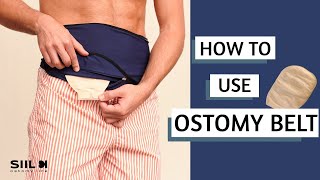 How to Change your Ostomy Bag BELT  Innovation in Ostomy Bag Covers [upl. by Nywroc504]