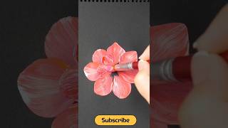 Flower painting 🌸painting shortvideo art ytshorts [upl. by Hoffarth159]