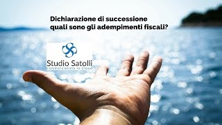 Tutto quello che devi sapere sulla dichiarazione di successione [upl. by Valley]