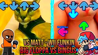 VS MATT but ITS BIG Floppa VS Bingus  Wii Funkin Boxing Match shorts [upl. by Lemak648]