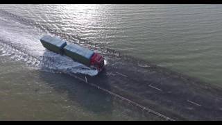 Mersea Island Strood on highest tide of the year [upl. by Puna]