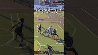 Best Lockdown Build on NBA2K25 nba2k25 nba2k 2kcommunity 2kcontent [upl. by Niwled]