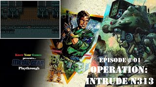 Metal Gear Playthrough 0106 [upl. by Ellennod]