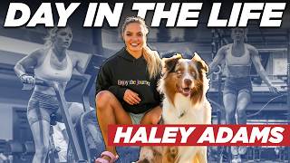 A DAY IN THE LIFE OF HALEY ADAMS  2024 CrossFit Games Training [upl. by Yatnuahc]