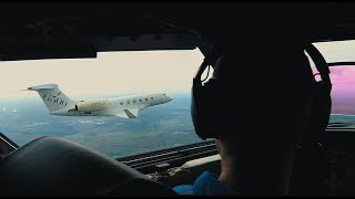 Gulfstream G500 Formation Flight [upl. by Nylekcaj]