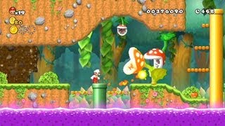 Newer Super Mario Bros Wii  Playthrough Part 3 [upl. by Bonis]