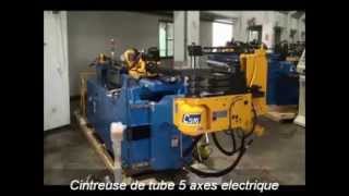 Cintreuse de tube electrique CSM 50 MBE  DIDELON MACHINES OUTILS [upl. by Silda]