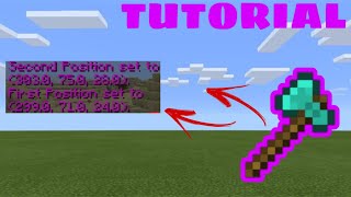 How to Get a World Edit Axe in Minecraft Tutorial [upl. by Rosel]