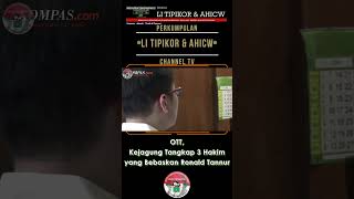 OTT Kejagung Tangkap 3 Hakim yang Bebaskan Ronald Tannur [upl. by Enilarac]