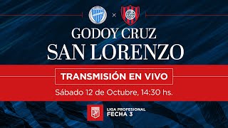 🔴 VIVO Godoy Cruz vs San Lorenzo  Fecha 3 Liga Profesional [upl. by Johny]