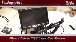 Afunta 7 Inch TFT Color LCD Monitor [upl. by Eanrahs]