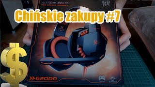 Chińskie zakupy 7  słuchawki Kotion EACH G2000  gearbestcom [upl. by Ajidahk999]