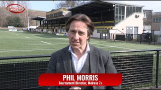 PHIL MORRIS TOURNAMENT DIRECTOR OF MELROSE 7s INTERVIEW  4423 [upl. by Aelber]