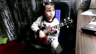 timber  kesha ukulele cover by Aryanna Alyssa [upl. by Ettezus]