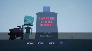 6 AM at The Chum Bucket Music Main Menu Song [upl. by Annavas]