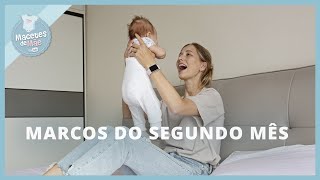 O QUE ESPERAR DO BEBÊ DE 2 MESES  MACETES DE MÃE [upl. by Sikata]