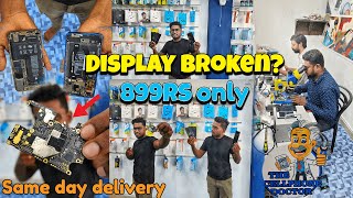 Mobile Display Broken Dont worry We can fix it 899 onwardscellphone doctor🔥 [upl. by Romilda41]