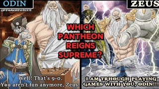 The Definitive Comparison of the Pantheons in quotGod of Warquot [upl. by Mindi]