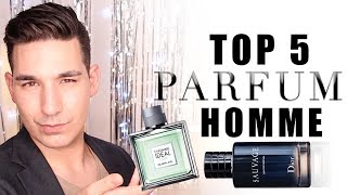 TOP 5 PARFUM HOMME  AUTOMNE [upl. by Mun]