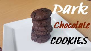 How to Bake Dark Chocolate Cookies  A guide for beginners [upl. by Collete909]