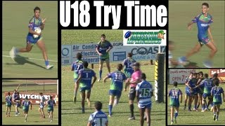 2015 U18 Try Time  Innisfail Leprechauns v Cairns Brothers 2515 [upl. by Defant618]