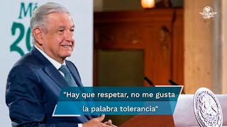 “Cuidadito con hacerle daño a otra persona” dice AMLO por amenazas contra Lilly Téllez [upl. by Manaker]