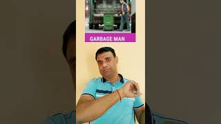 Garbage man  Jobs amp Occupation learn word garbage indiansignlanguage deaflearn deafindian [upl. by Yllak]