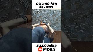 Change Ceiling Fan Rod ceilingfan allroundermoba foryou [upl. by Shadow]