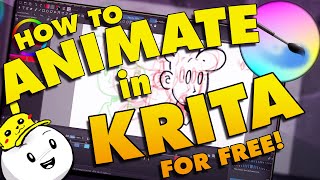 How To Animate in Krita for Beginners — UPDATED 2023 [upl. by Botzow]