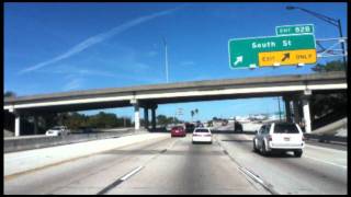 Interstate 4 through Downtown Orlando [upl. by Tedman67]