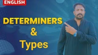 What is Determiner amp Types of determiners Basic english learning  Spoken english grammar [upl. by Pacorro454]