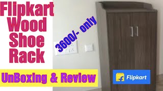 Flipkart Perfect Homes Wood Shoe Rack 🌞 Unboxing amp Review 🌞 Good Shoe Rack for home 🌞 [upl. by Mayeda]