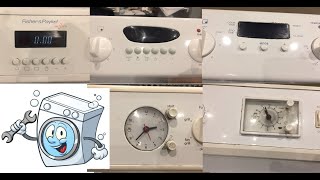 Setting Oven ClocksTurning off Auto [upl. by Kirsteni]