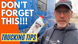 Diesel Fuel Supplement AntiGel  When Why and How Truckers Should Use It [upl. by Angi]