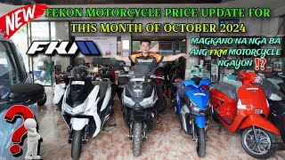 FEKON PRICE LIST PHILIPPINES OCTOBER 2024 [upl. by Esdnyl]