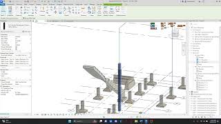 Autodesk Revit  Kolom Struktural [upl. by Dumond]