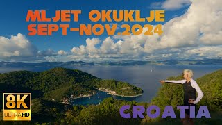 Mljet Island  Okuklje Croatia  8K Walkthrough SeptNov 2024 [upl. by Schnapp]