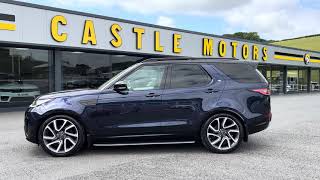 2018 LAND ROVER DISCOVERY 30 TD6 HSE LUXURY 7 Seat 255 BHP Loire Blue for sale Castle Motors [upl. by Wilbur]