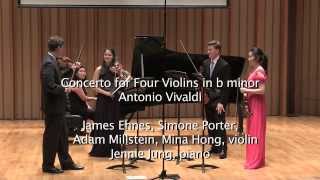 James Ehnes and Center Stage Strings Students perform Vivaldi [upl. by Niessuh]