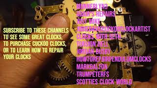 How to function test and fix issues with an antique cuckoo clock movement [upl. by Aundrea]