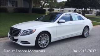 2015 Mercedes S550 Designo Diamond White Nut Brown 941 915 7637 [upl. by Natascha]