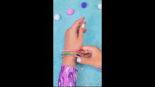 How To Make Bangles With Floating Sparkles [upl. by Anilram617]