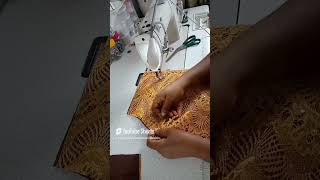 How to sew Handkerchief Sleeve with laceemedajfashionsindepthtraining [upl. by Harte]