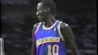 Manute Bol 8pts5rebs10blks vs Jazz 1989 [upl. by Chute609]